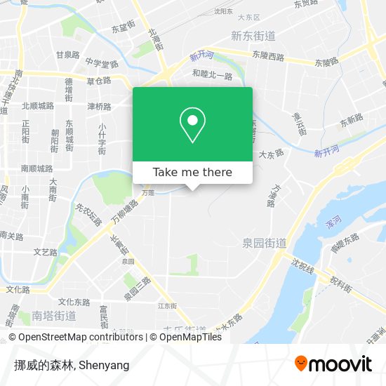 挪威的森林 map