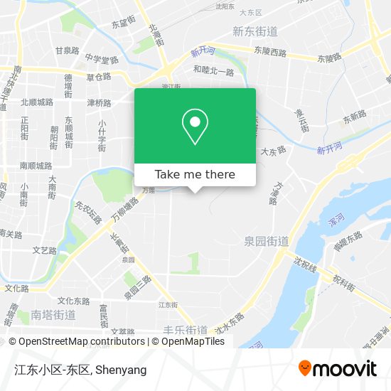 江东小区-东区 map