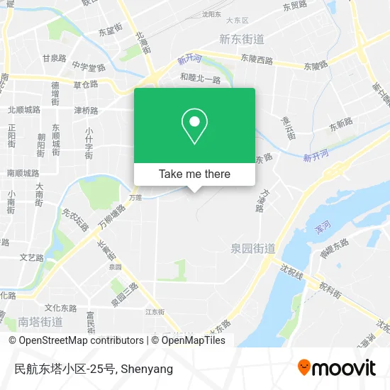 民航东塔小区-25号 map