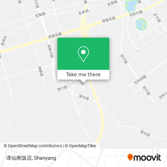谭仙阁饭店 map