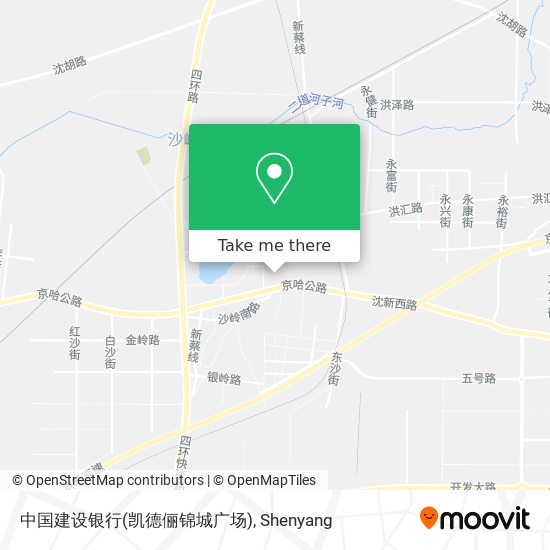 中国建设银行(凯德俪锦城广场) map