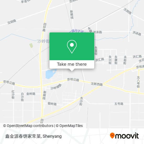 鑫金源春饼家常菜 map