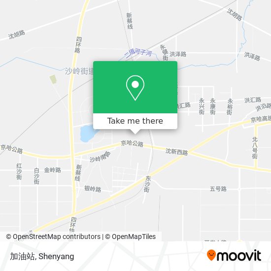 加油站 map