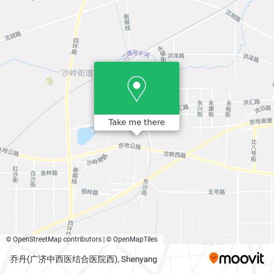 乔丹(广济中西医结合医院西) map