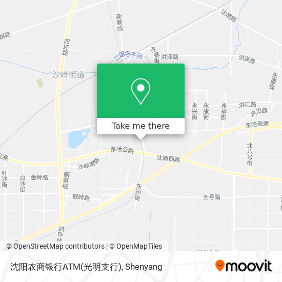 沈阳农商银行ATM(光明支行) map