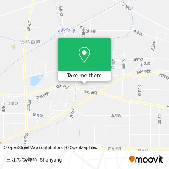 三江铁锅炖鱼 map
