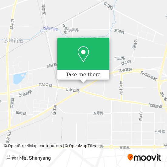 兰台小镇 map