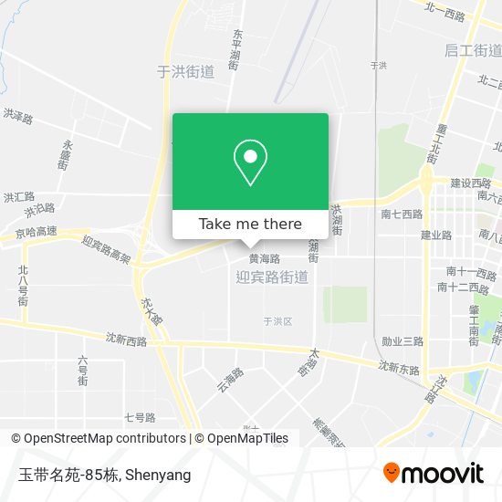 玉带名苑-85栋 map