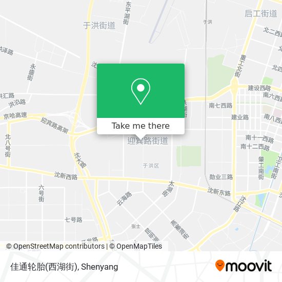 佳通轮胎(西湖街) map