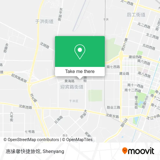 惠缘馨快捷旅馆 map