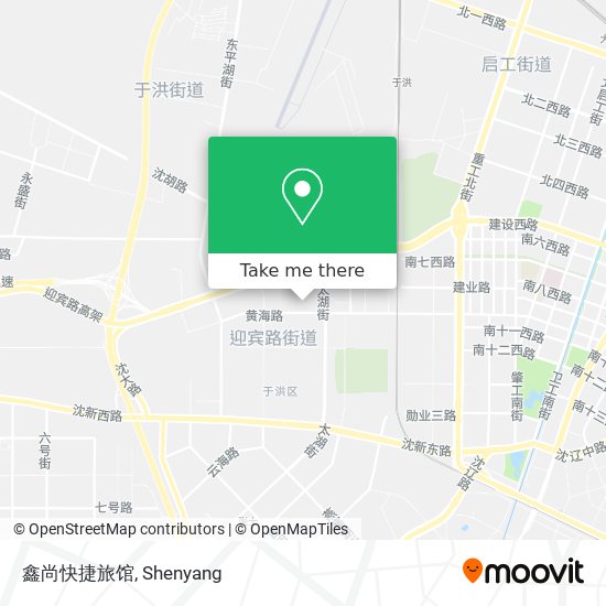 鑫尚快捷旅馆 map