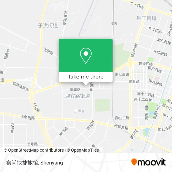 鑫尚快捷旅馆 map
