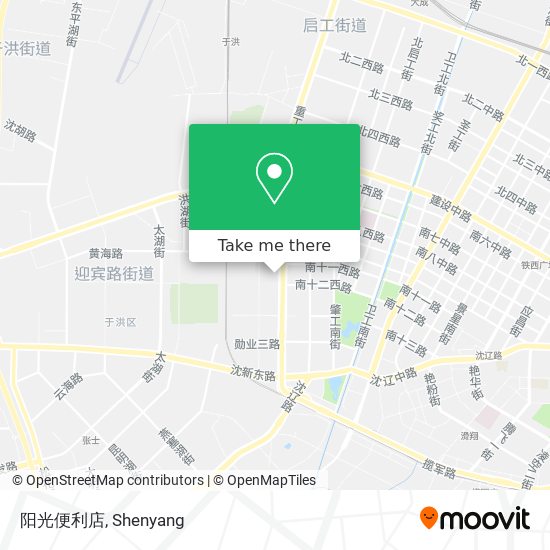 阳光便利店 map