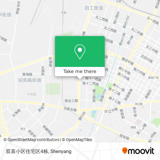 双喜小区住宅区4栋 map