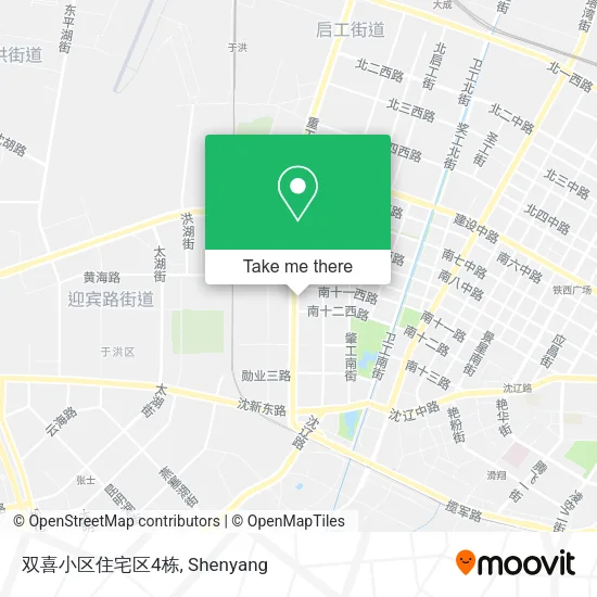 双喜小区住宅区4栋 map