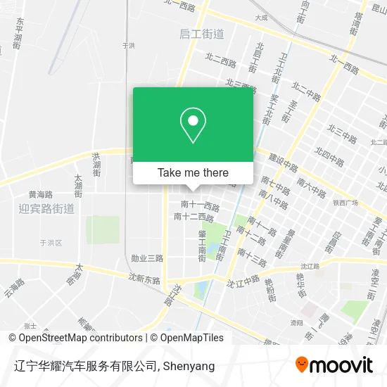 辽宁华耀汽车服务有限公司 map