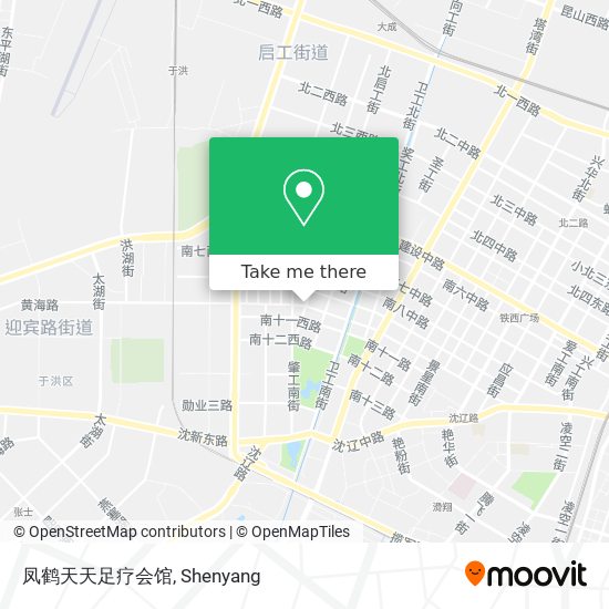 凤鹤天天足疗会馆 map