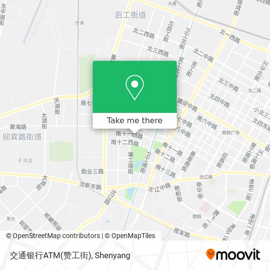 交通银行ATM(赞工街) map