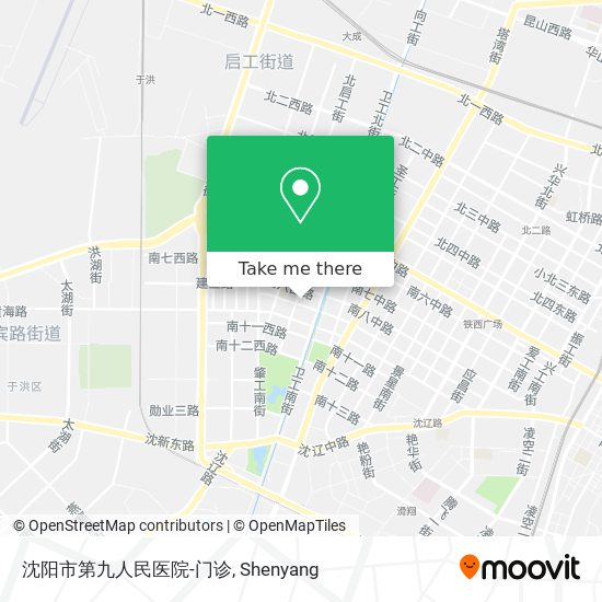 沈阳市第九人民医院-门诊 map