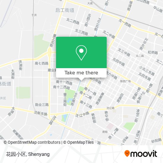 花园小区 map