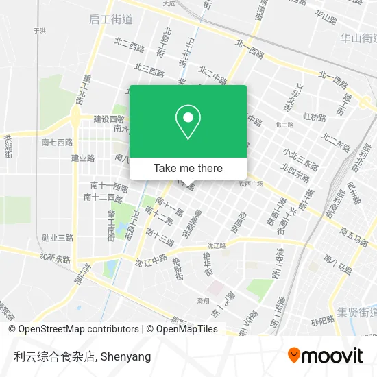 利云综合食杂店 map