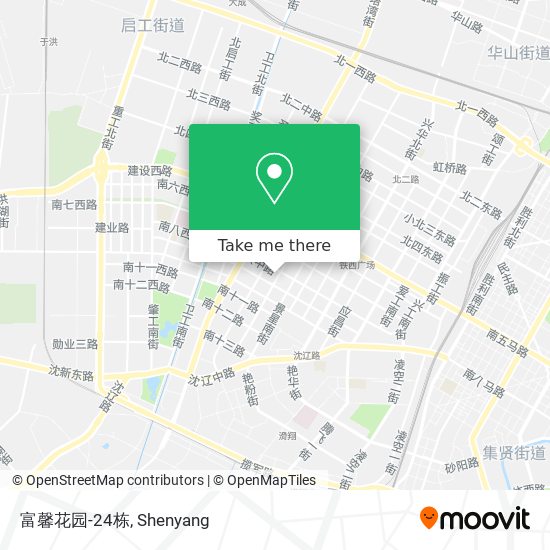 富馨花园-24栋 map