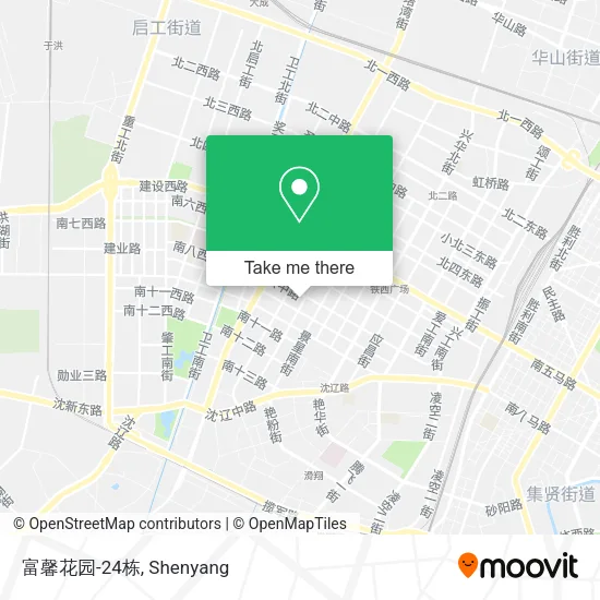 富馨花园-24栋 map
