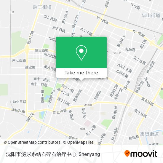 沈阳市泌尿系结石碎石治疗中心 map