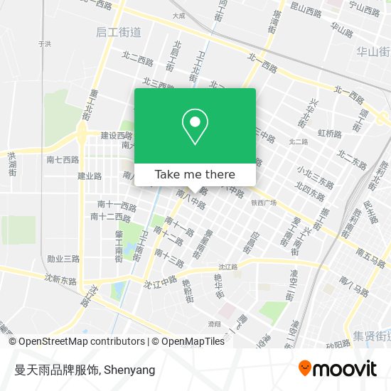 曼天雨品牌服饰 map