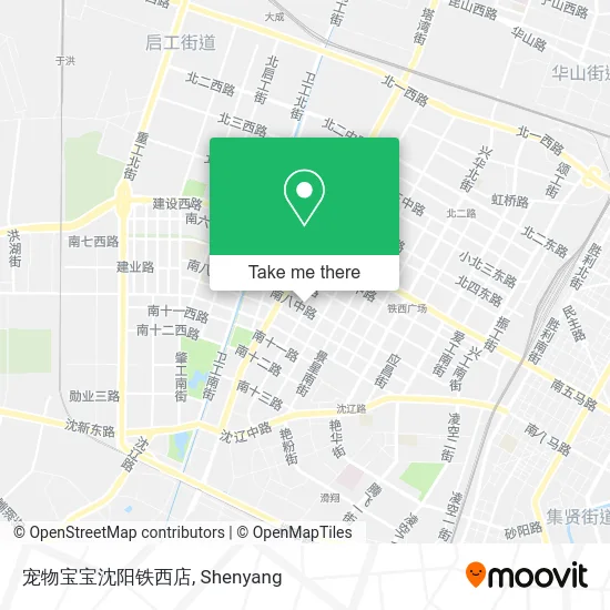 宠物宝宝沈阳铁西店 map