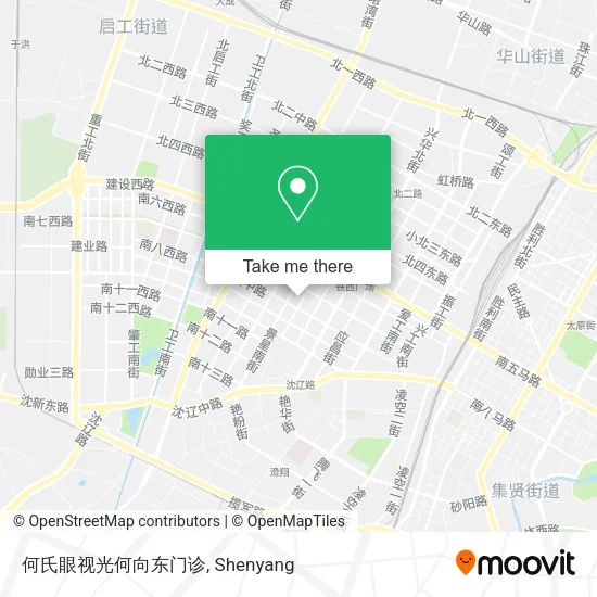 何氏眼视光何向东门诊 map
