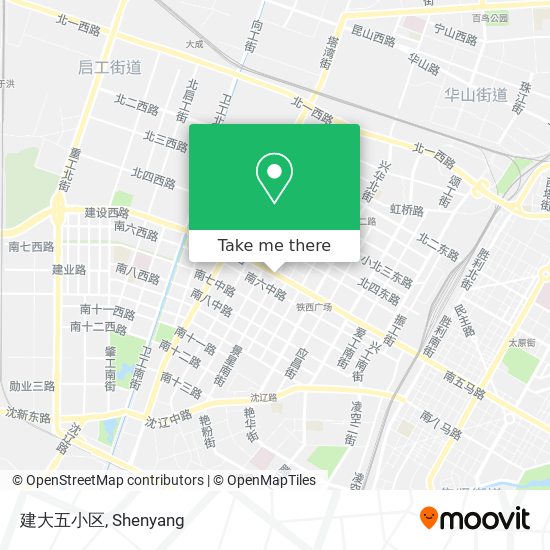建大五小区 map