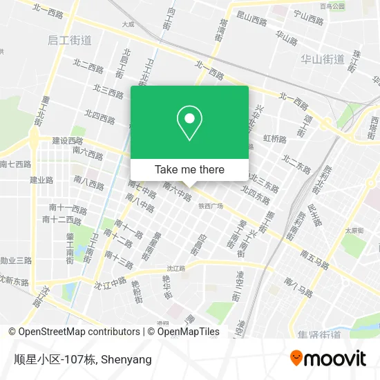 顺星小区-107栋 map