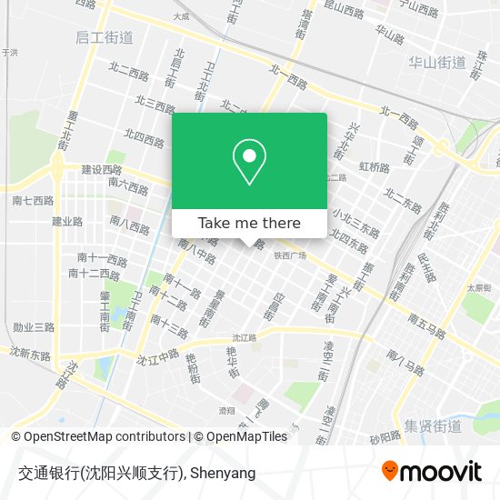 交通银行(沈阳兴顺支行) map
