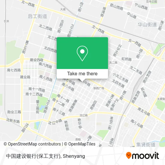中国建设银行(保工支行) map