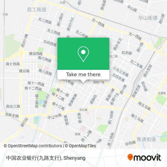 中国农业银行(九路支行) map