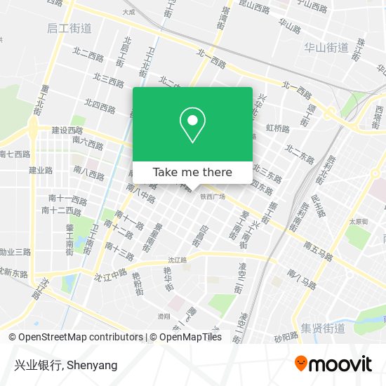 兴业银行 map