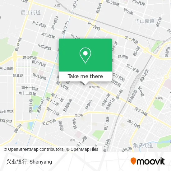 兴业银行 map