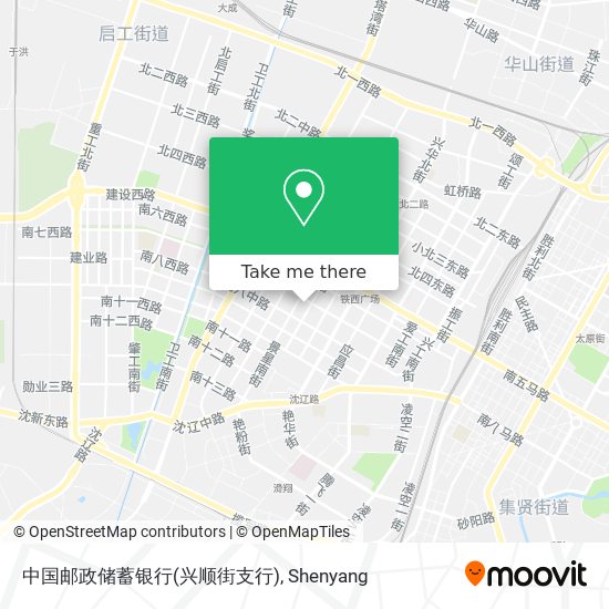 中国邮政储蓄银行(兴顺街支行) map