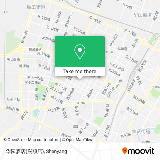 华园酒店(兴顺店) map