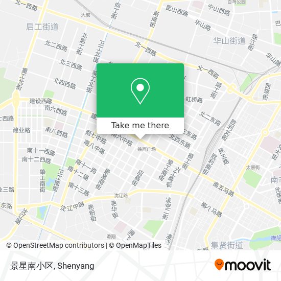 景星南小区 map