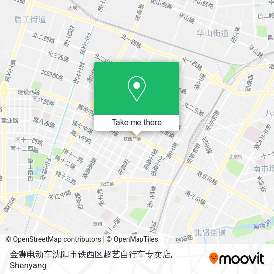 金狮电动车沈阳市铁西区超艺自行车专卖店 map