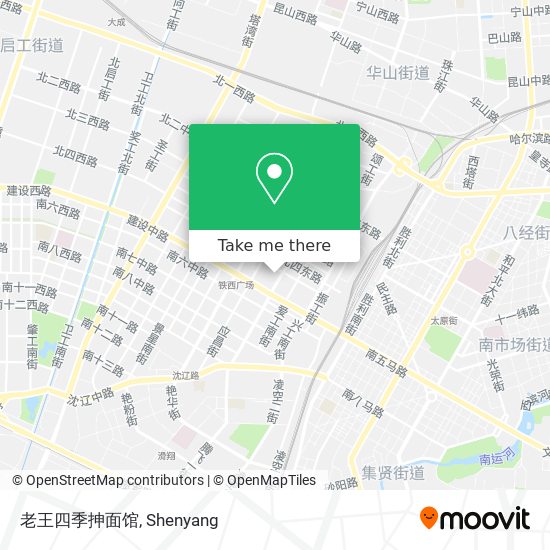老王四季抻面馆 map