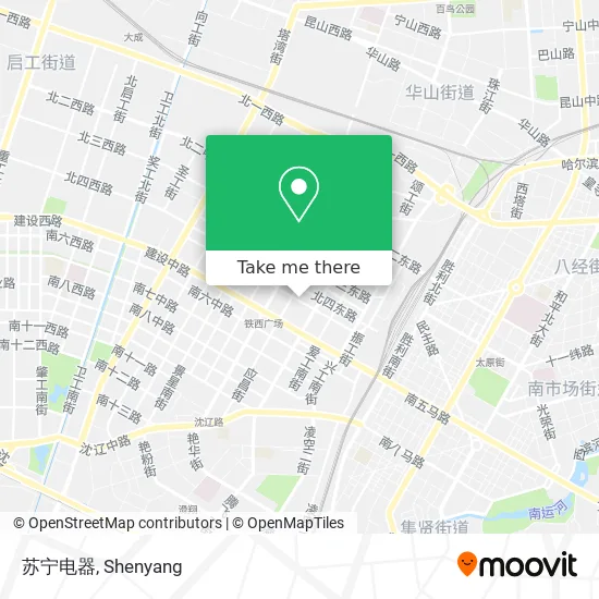 苏宁电器 map