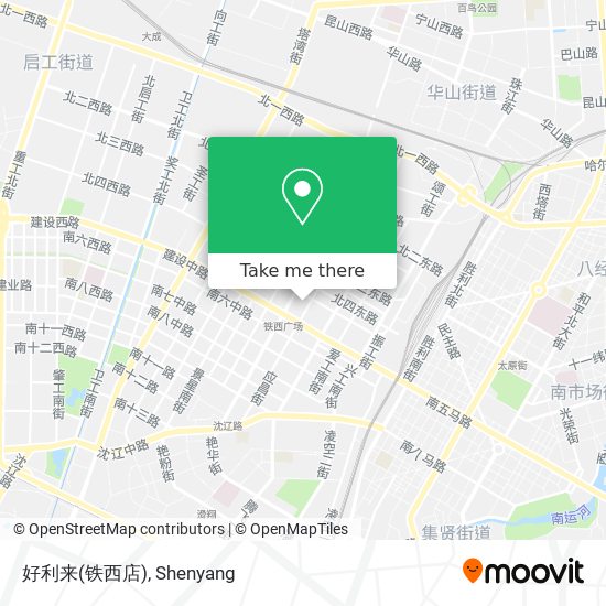 好利来(铁西店) map