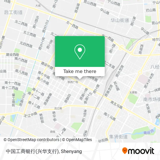 中国工商银行(兴华支行) map