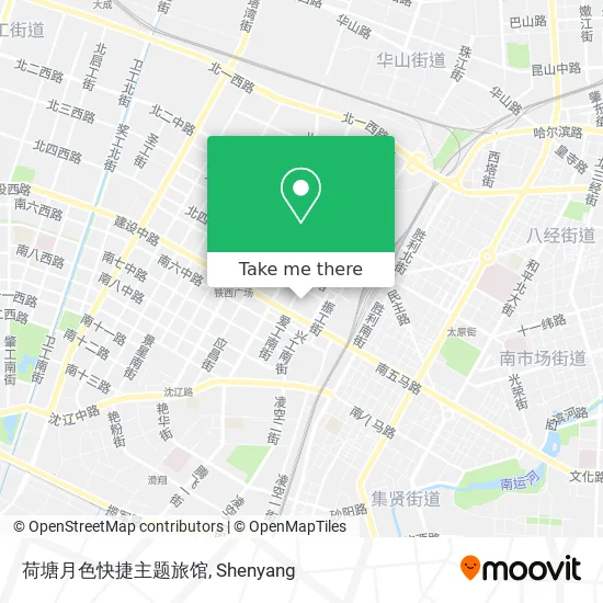 荷塘月色快捷主题旅馆 map