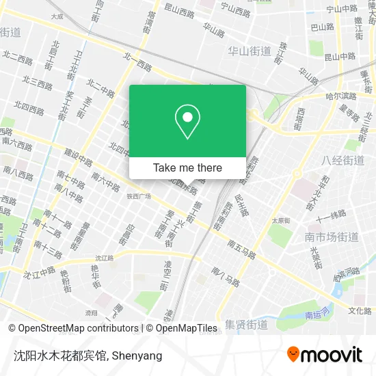 沈阳水木花都宾馆 map