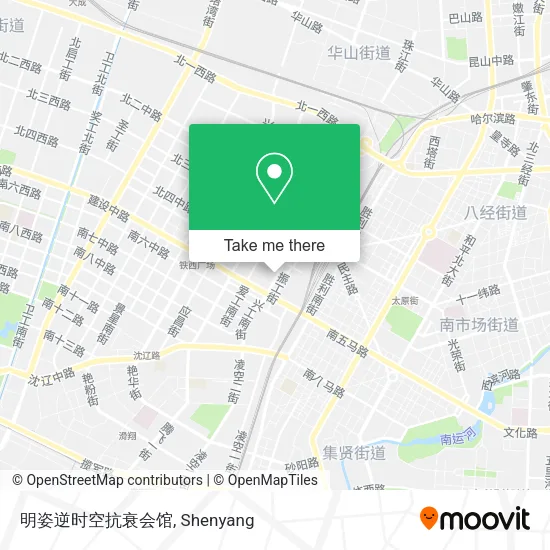 明姿逆时空抗衰会馆 map