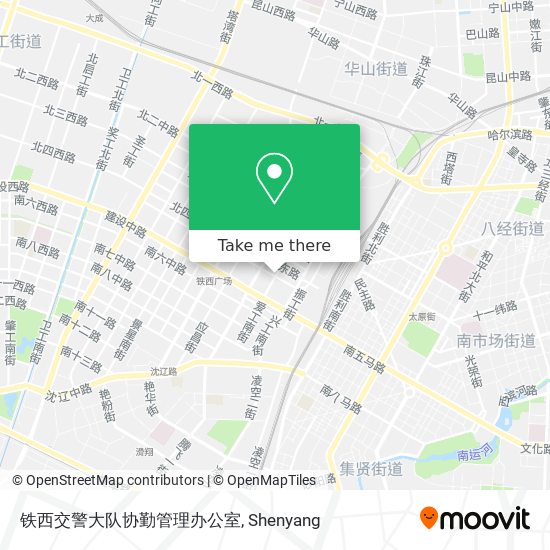 铁西交警大队协勤管理办公室 map